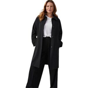 Tristan & Iseult black rain coat size L